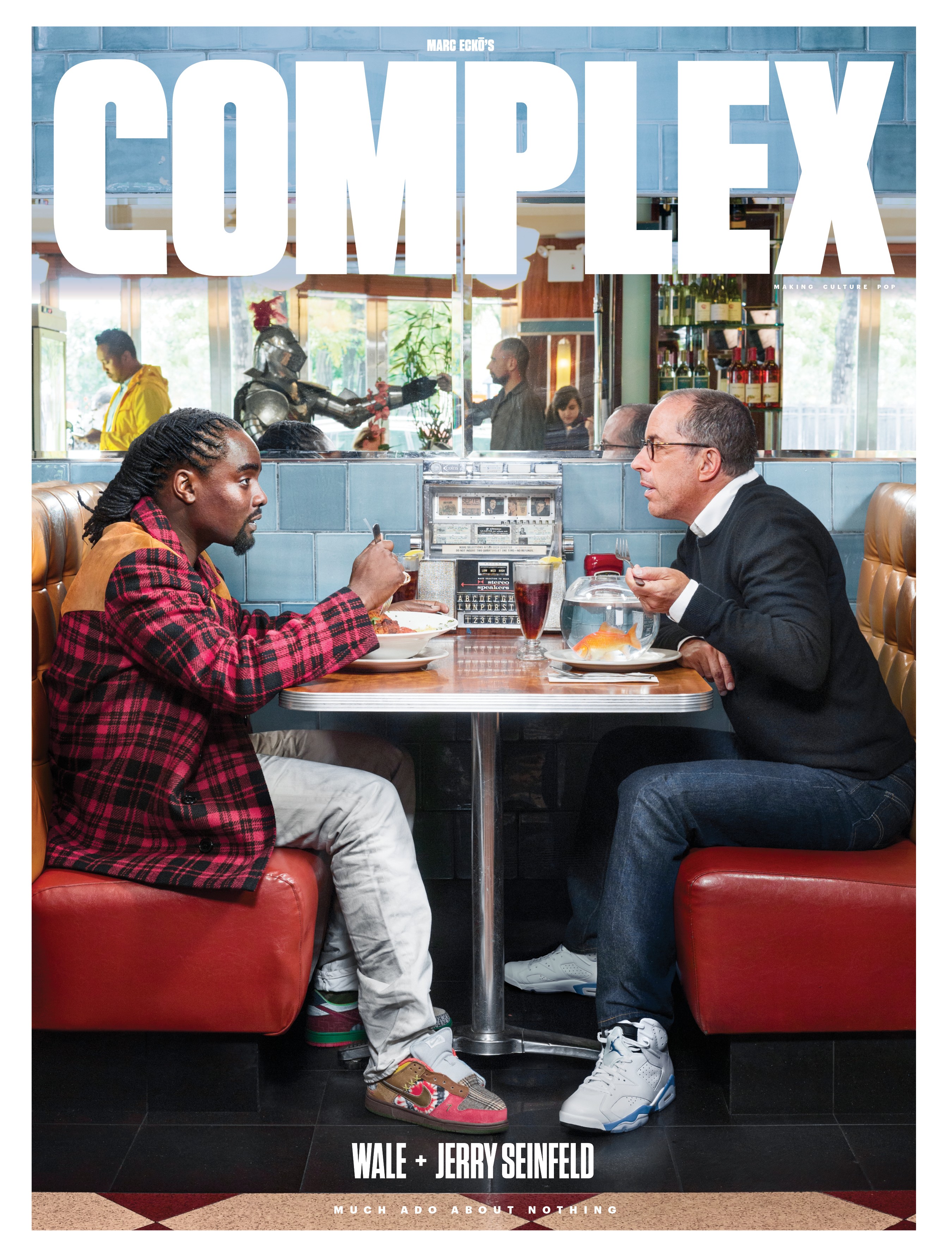 Wale and Jerry Seinfeld Interview (2014 