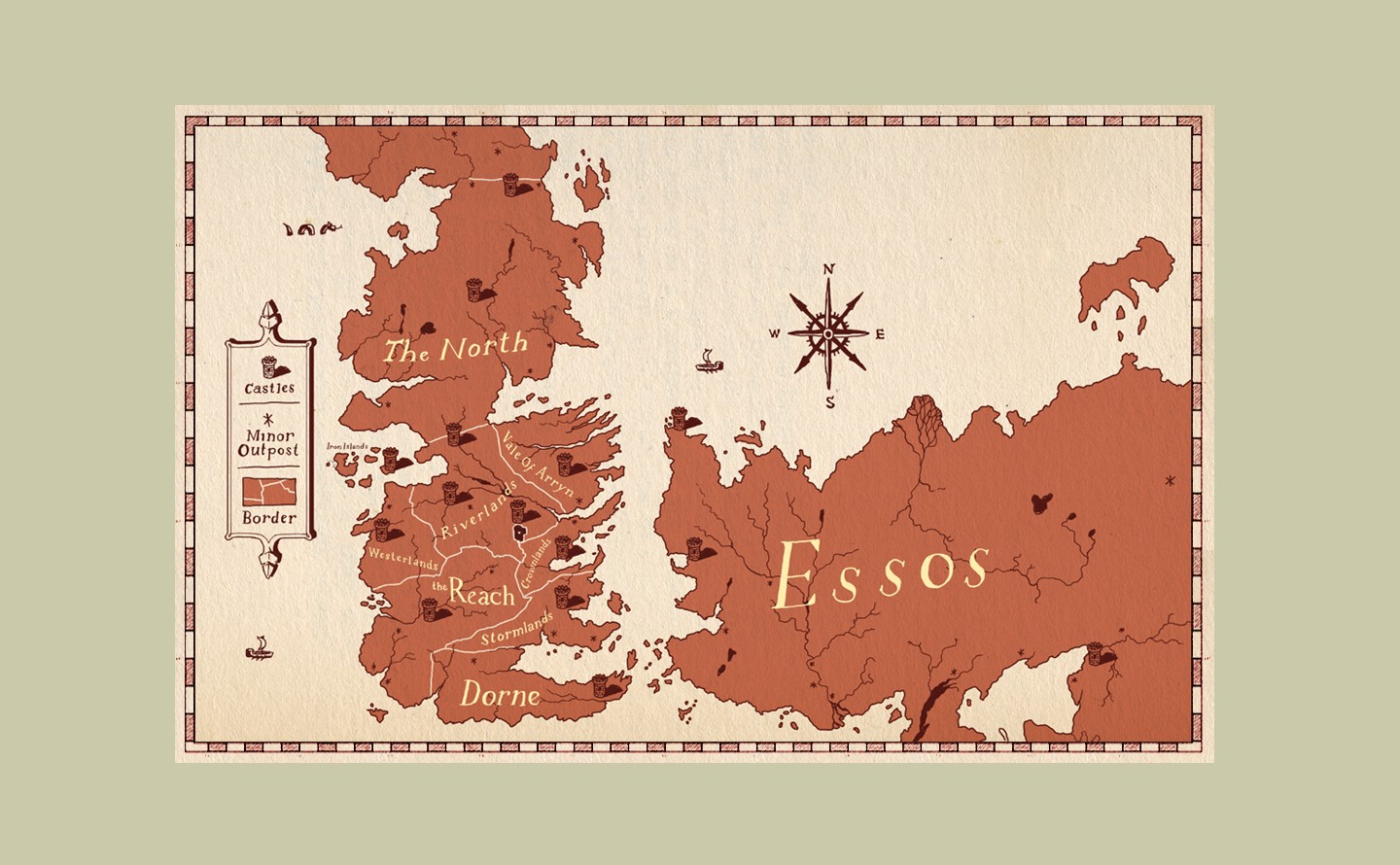 Best Game Of Thrones Map Mozsolid